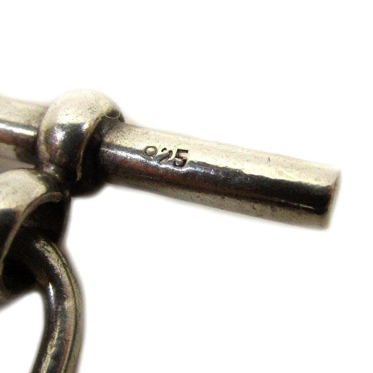 LAVER ラバー 7mm Curb Chain T Bar Bracelet