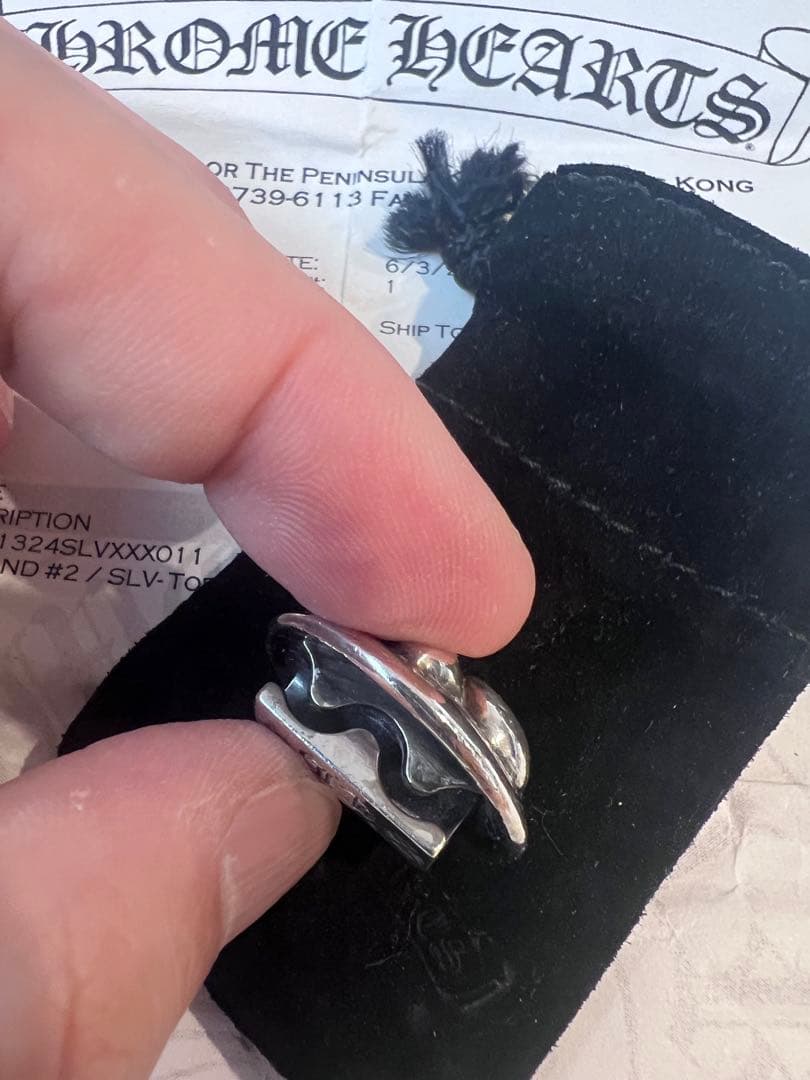 【インボイス・袋有】クロムハーツ BSフレア コンチョ ヘアバンド ブレスレット