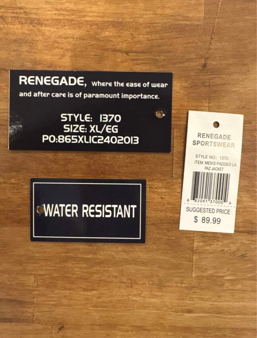 RENEGADE SPORTS ダービージャケット XL サンフランシスコ