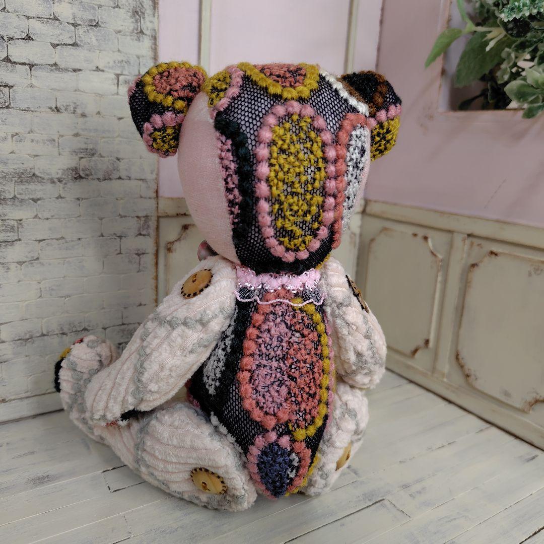 ゆ*こ様 【オークションです】ミナペルホネン＊ハンドメイド＊ぬいぐるみ＊テディベ