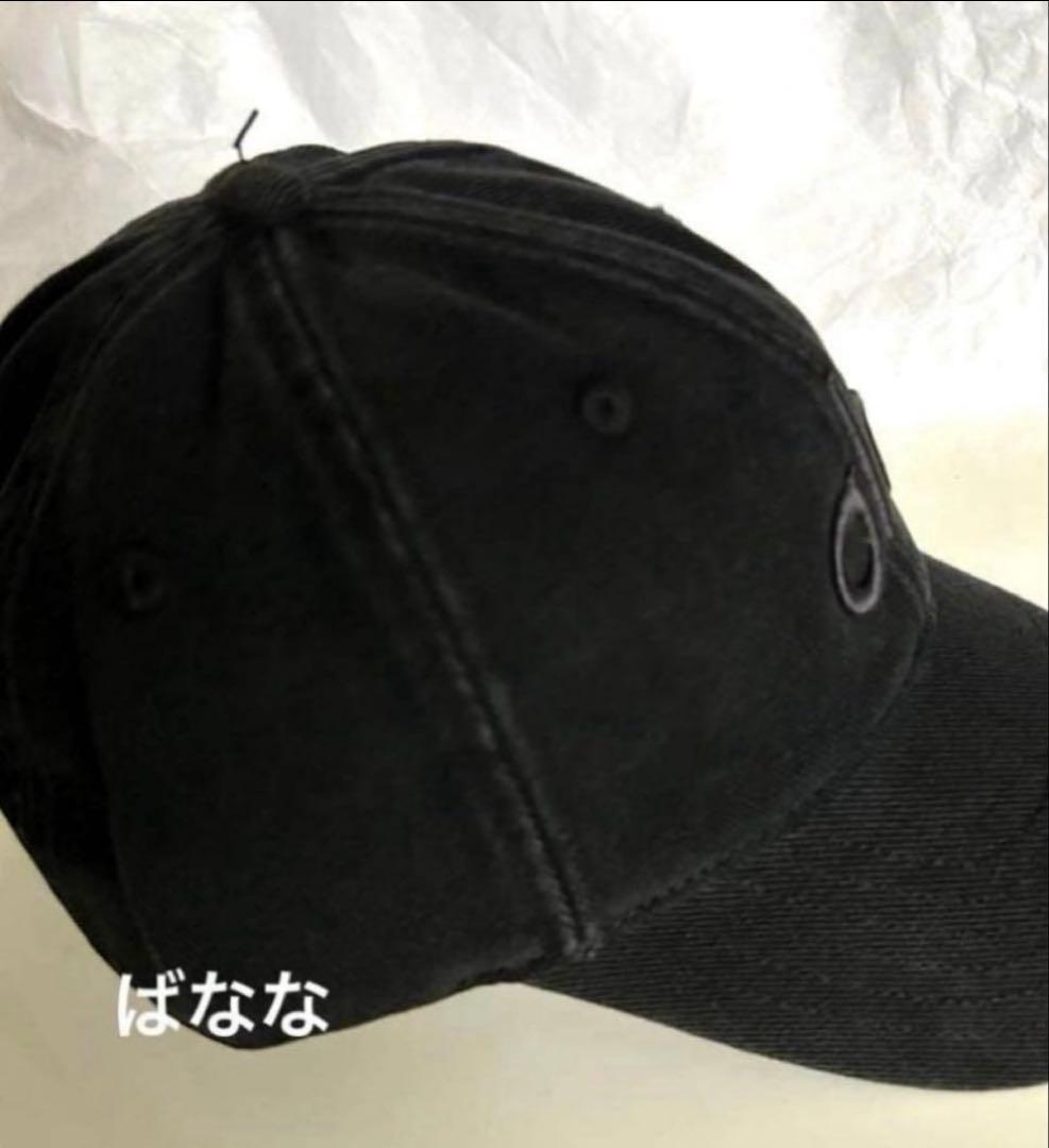 alo YOGA キャップ ウォッシュドブラック　ベースボールキャップ　アロヨガ