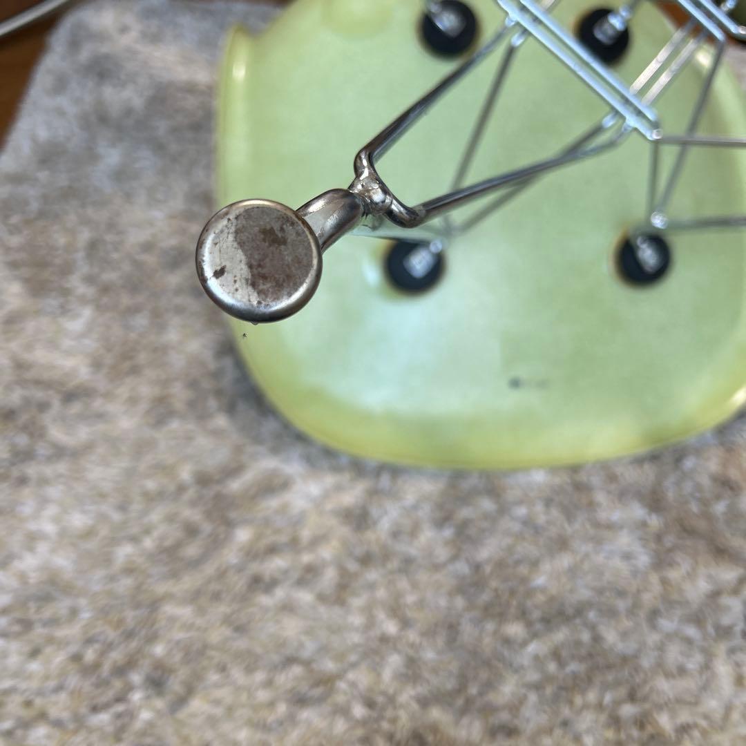 イームズ　MODERNICA サイドシェルチェア エッフェルベース　グリーン