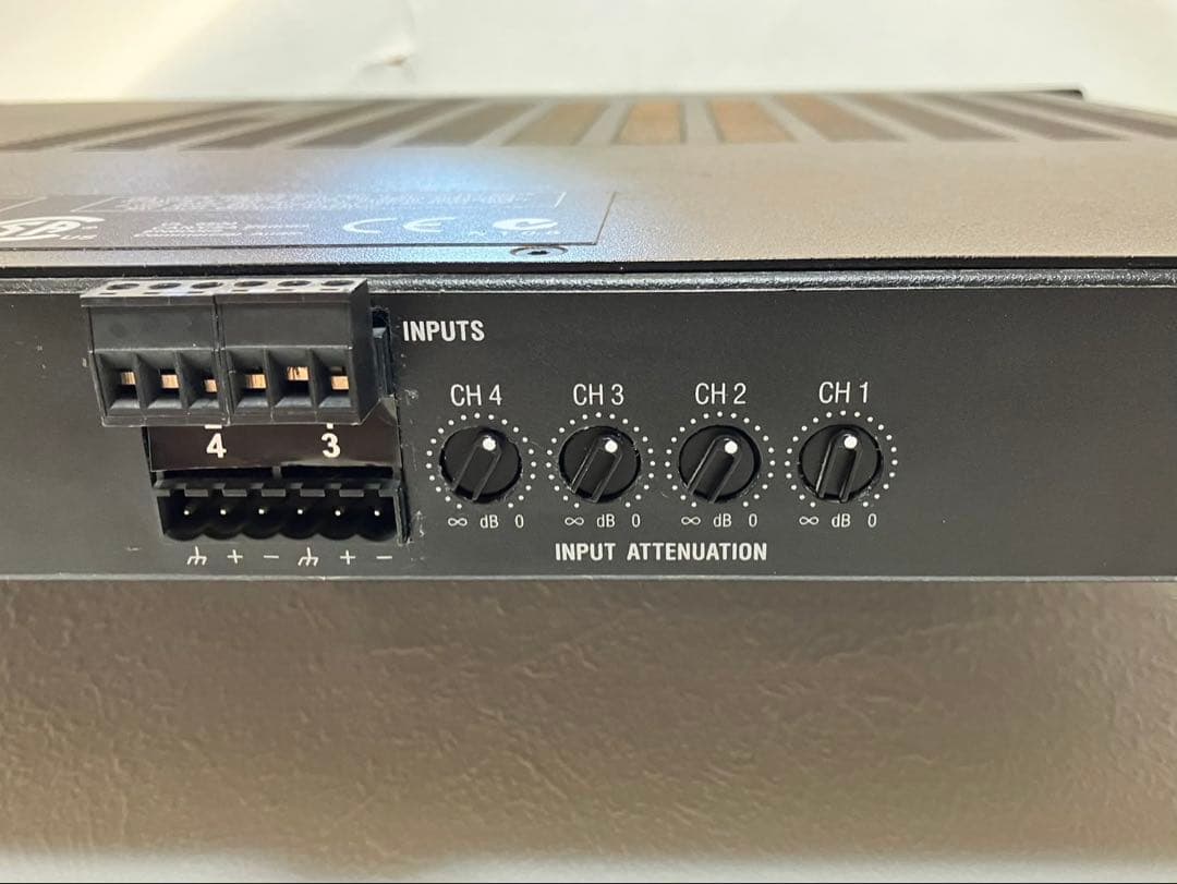 銘品！AMCRON CT475 パワーアンプ 音に拘る人へ！