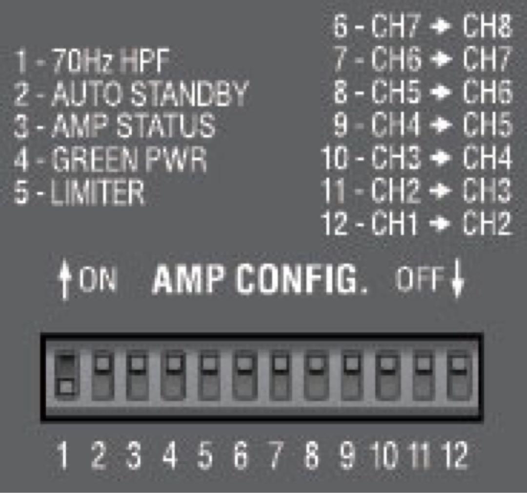 銘品！AMCRON CT475 パワーアンプ 音に拘る人へ！