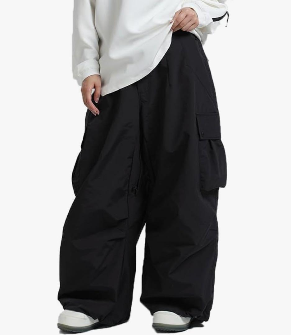 スノーボードウェア パンツ　黒　ブラック　ワイド　koobla gsou