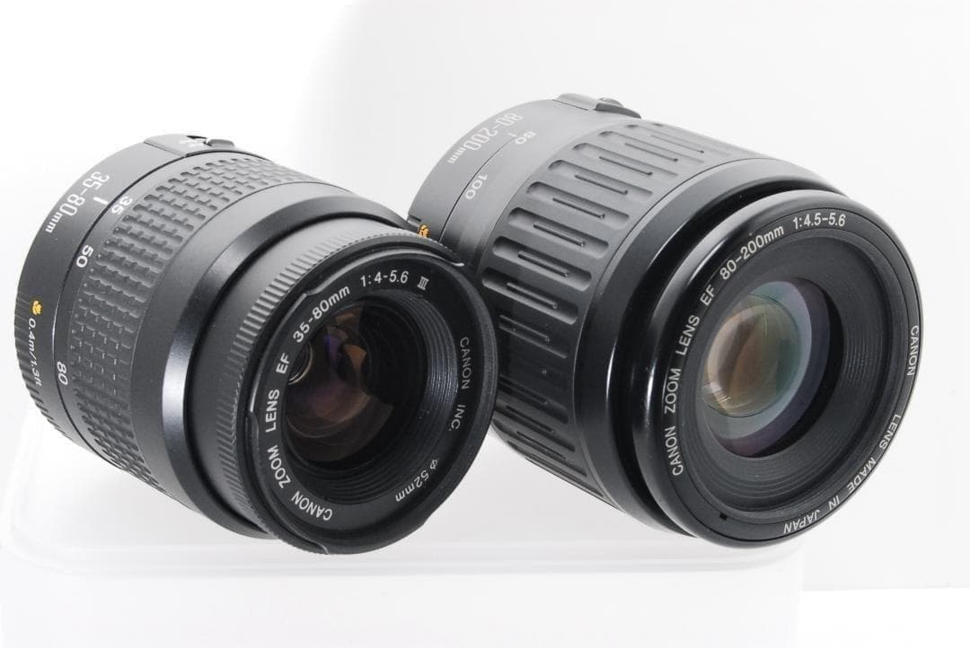 Canon EOS 70D 一眼レフカメラ ダブルレンズ スマホ転送機能搭載