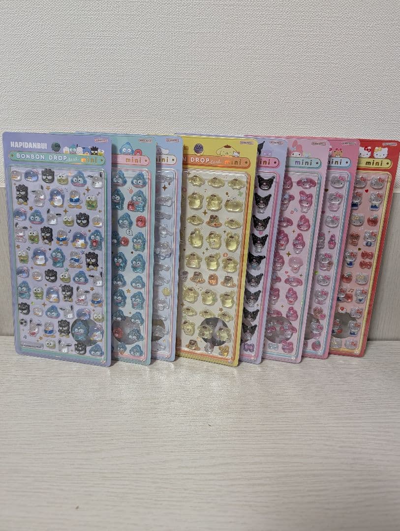ボンボンドロップシール　サンリオ　ミニ