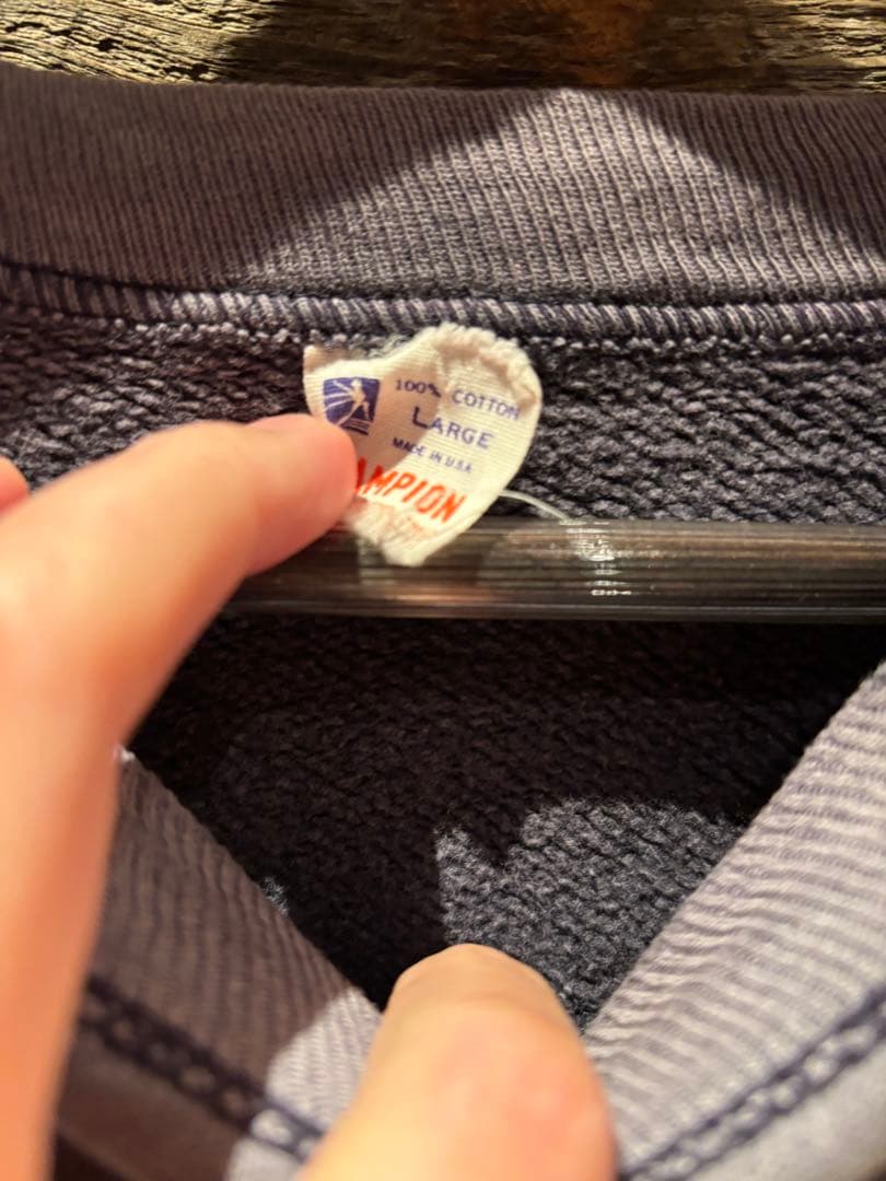 60年代CHAMPION ランタグ　サンフェード