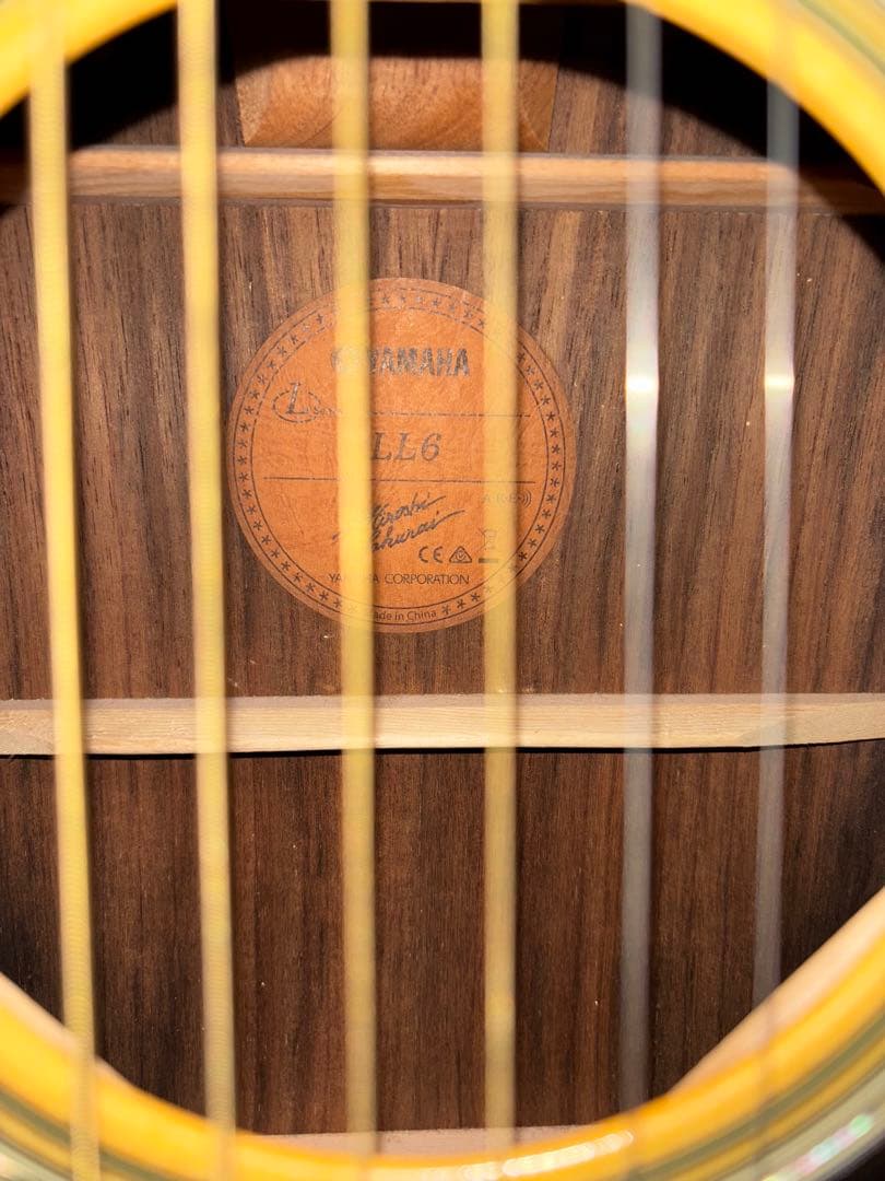 [美品］YAMAHA アコースティックギター LL6
