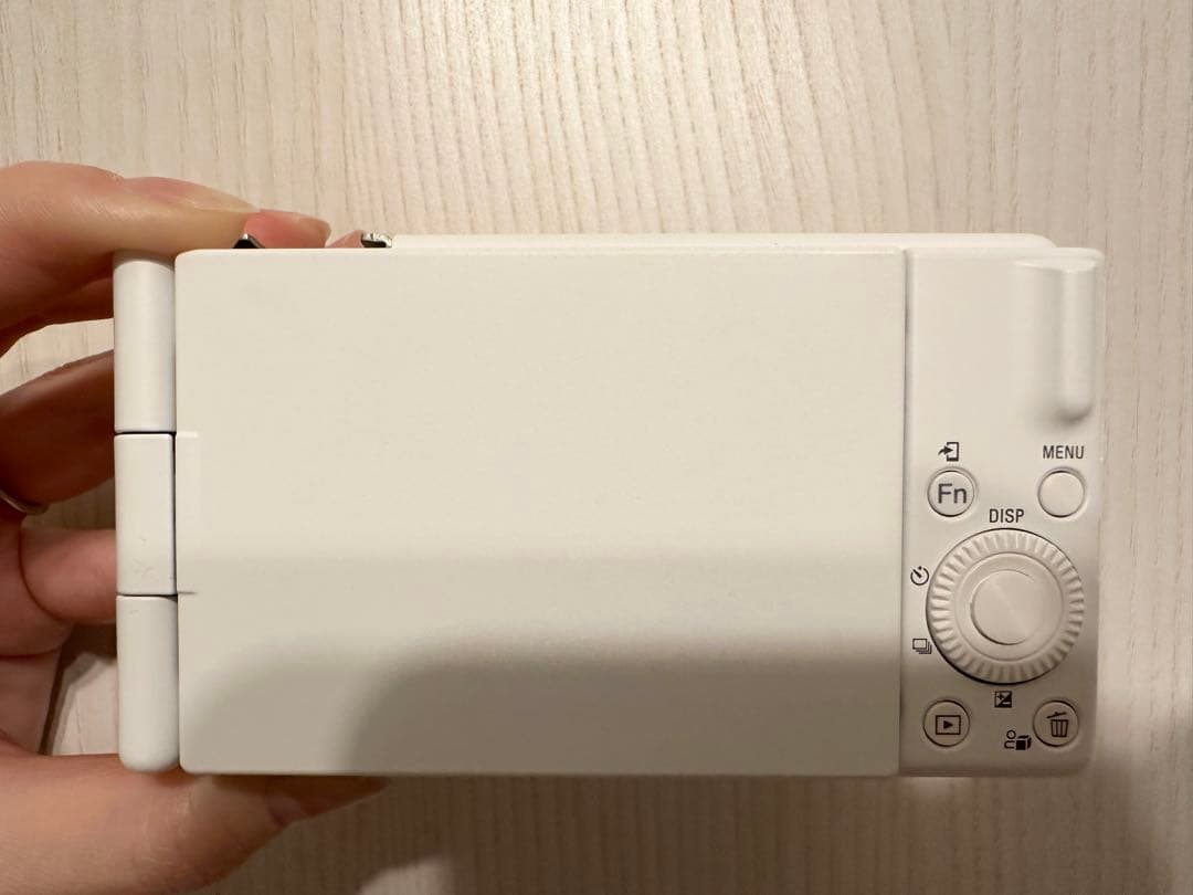 【美品】Sony ZV-1M2 ホワイト コンパクトデジタルカメラグリップキッド