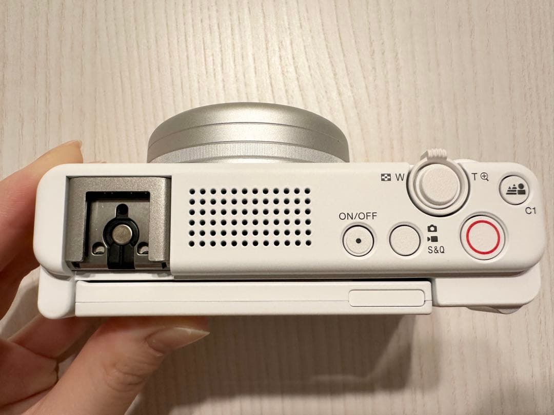 【美品】Sony ZV-1M2 ホワイト コンパクトデジタルカメラグリップキッド