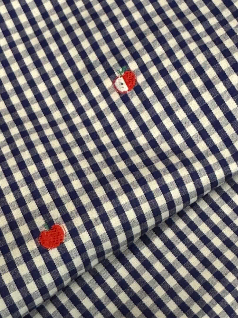 【新品/未使用】ファミリアデニムバッグ ネイビー