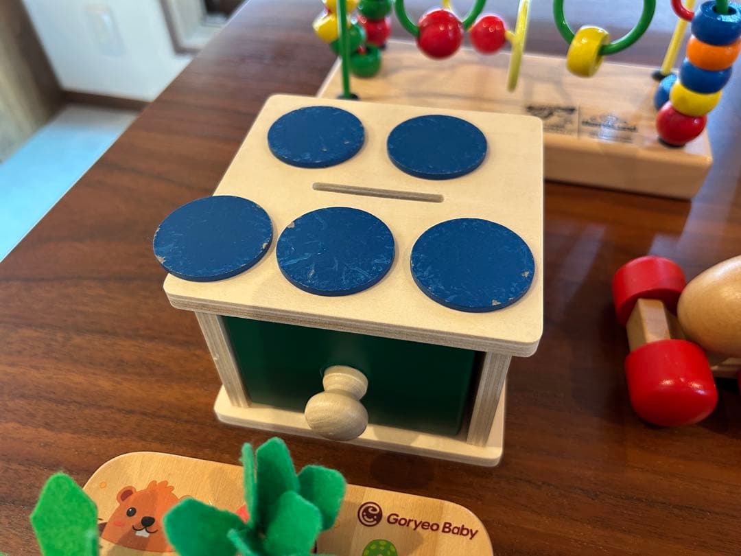 木の玩具まとめ売り　木製14点セットボーネルンド　PlanToys nic社など