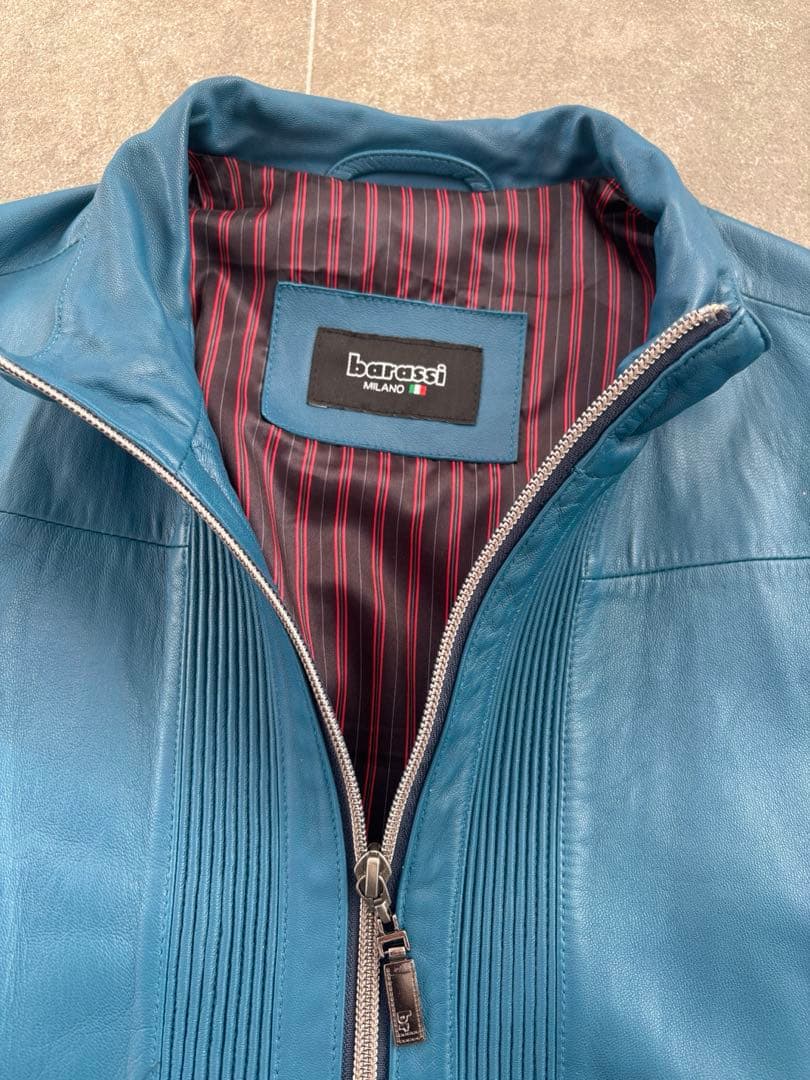 barassi MILANOバラシ★羊革レーザージャケット★未使用級★