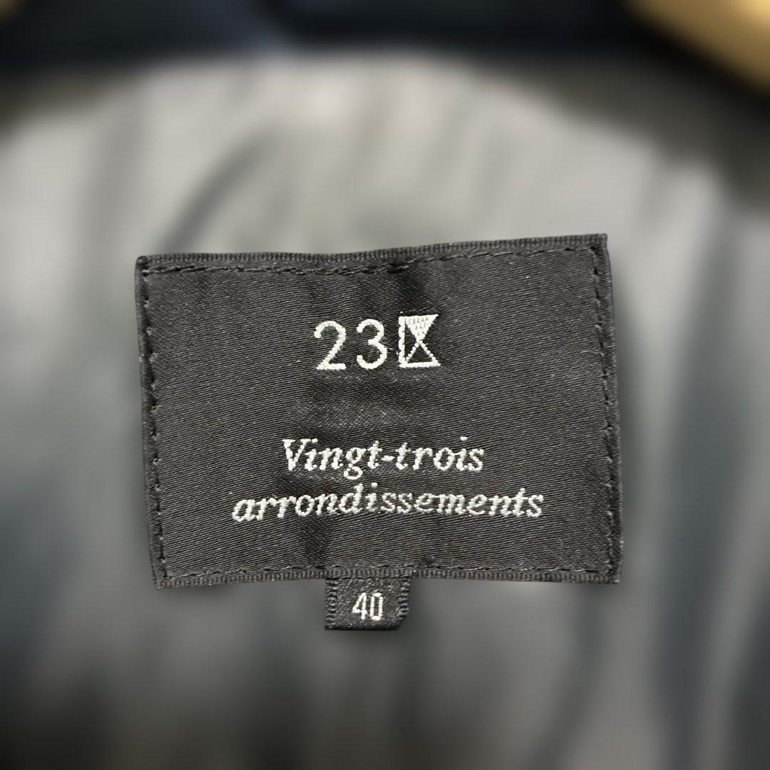 ３１日迄特価大きいサイズ✨23区 ダッフル ダウンコート ロング フード着脱可能