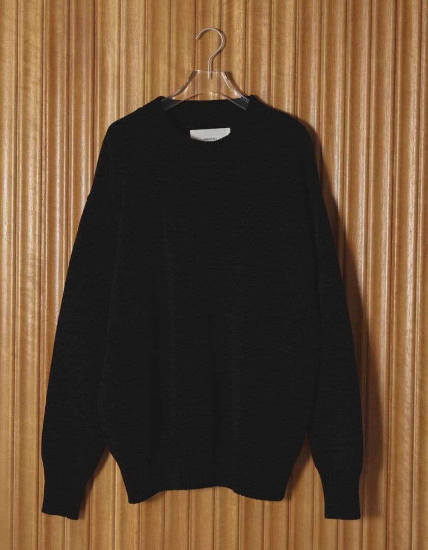 トップス TODAYFUL MallyarnBoyfriend Knit BLK
