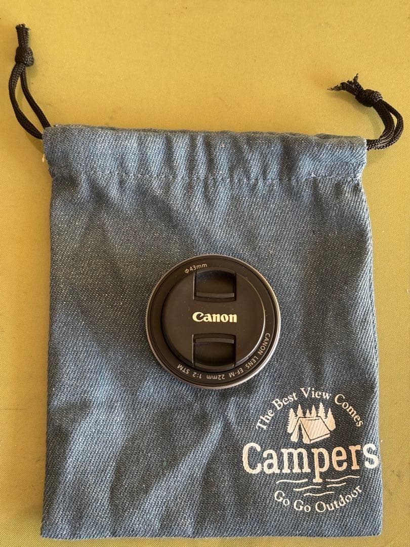 Canon 単焦点広角レンズEF -M22mm F-2 STM シルバー