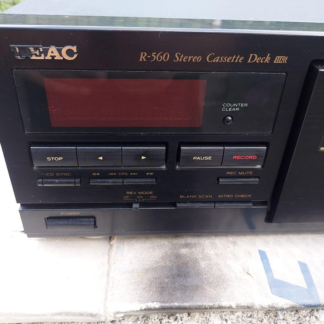TEAC　ステレオ カセットデッキR-560