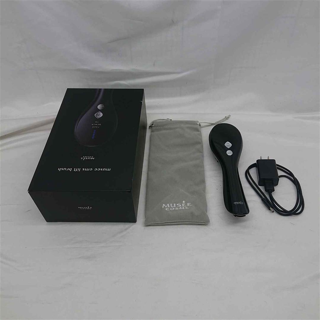 ■ミュゼコスメ リフトブラシ MS-D801A 美顔器 ブラック系 ユニセックス