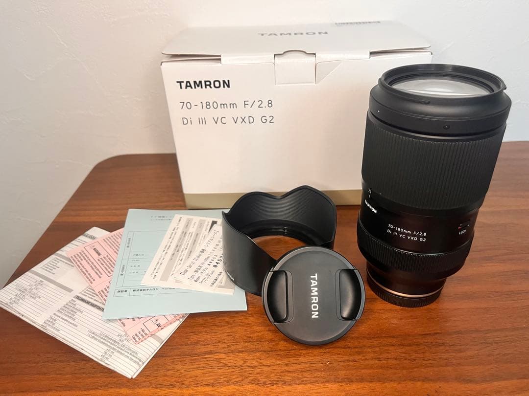 「ほぼ新品級」TAMRON 70-180mm F/2.8 G2