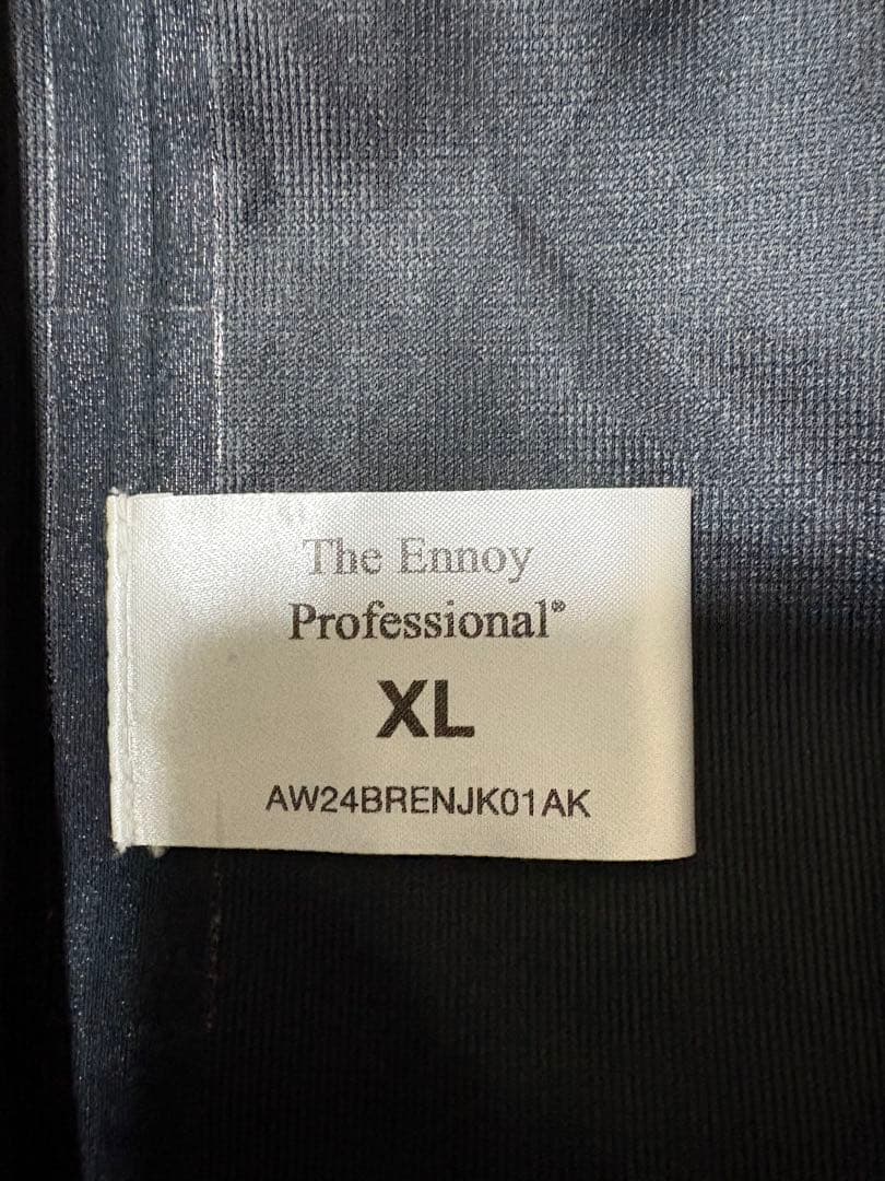 ENNOY 3Layer Shell Jacket ブラック XLサイズ