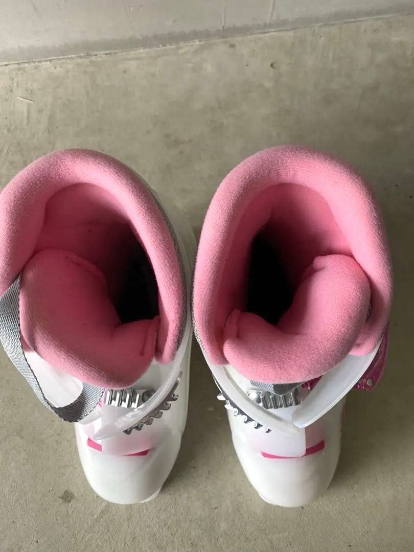 【美品】ROSSIGNOL板130cm ブーツ22.0㎝・ストック95㎝