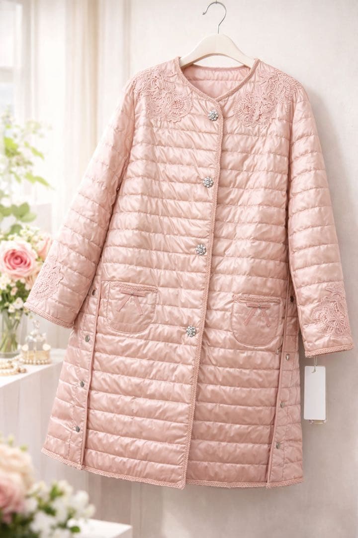 まとめ専用スーパービューティー❤︎ツイードジャケット&ライトダウンコート　44