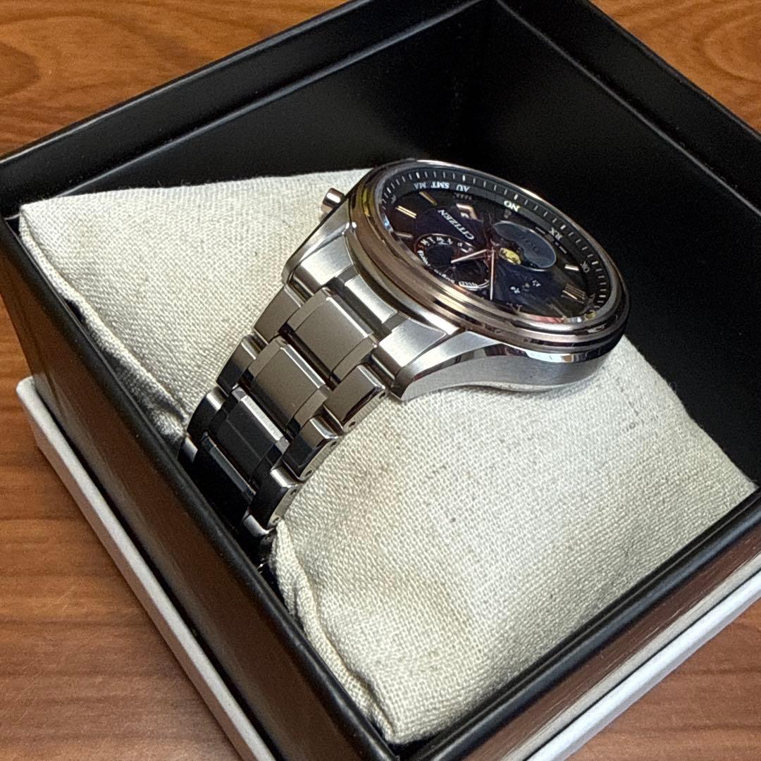 ほぼ新品 限定450本 シチズン エクシード BY1026-65F 電波ソーラー