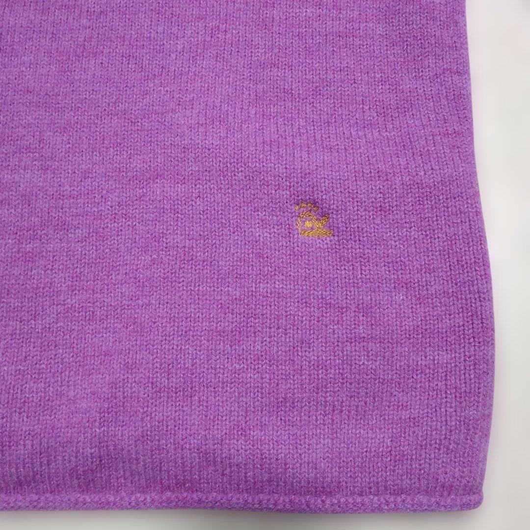 ★45Ｒ★ONEONE宝物のローゲージ馬セーター　ピンク　新品未使用