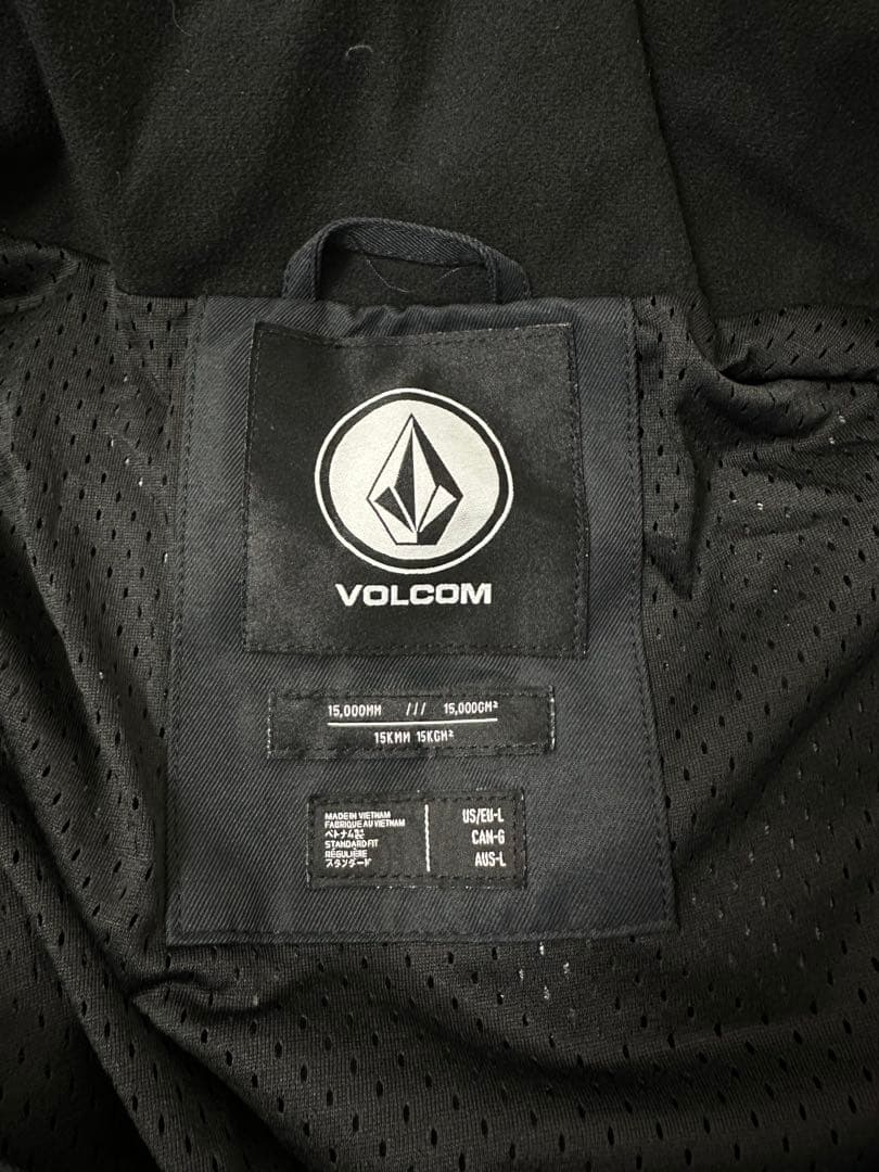 VOLCOM ボルコム スキーウェア ウェア スノーボードジャケット 良品 黒