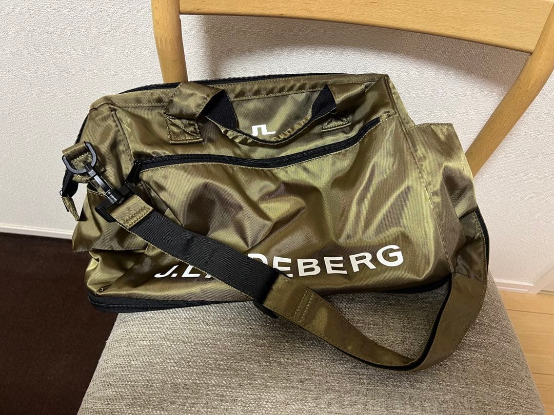 J.LINDEBERG ボストンバッグ オリーブ