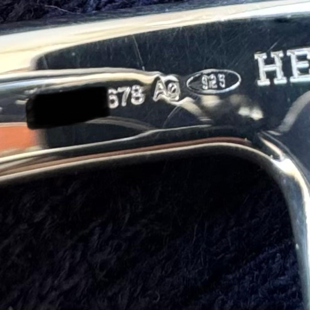 希少 HERMES エルメス オスモズ リング 指輪 GM 61