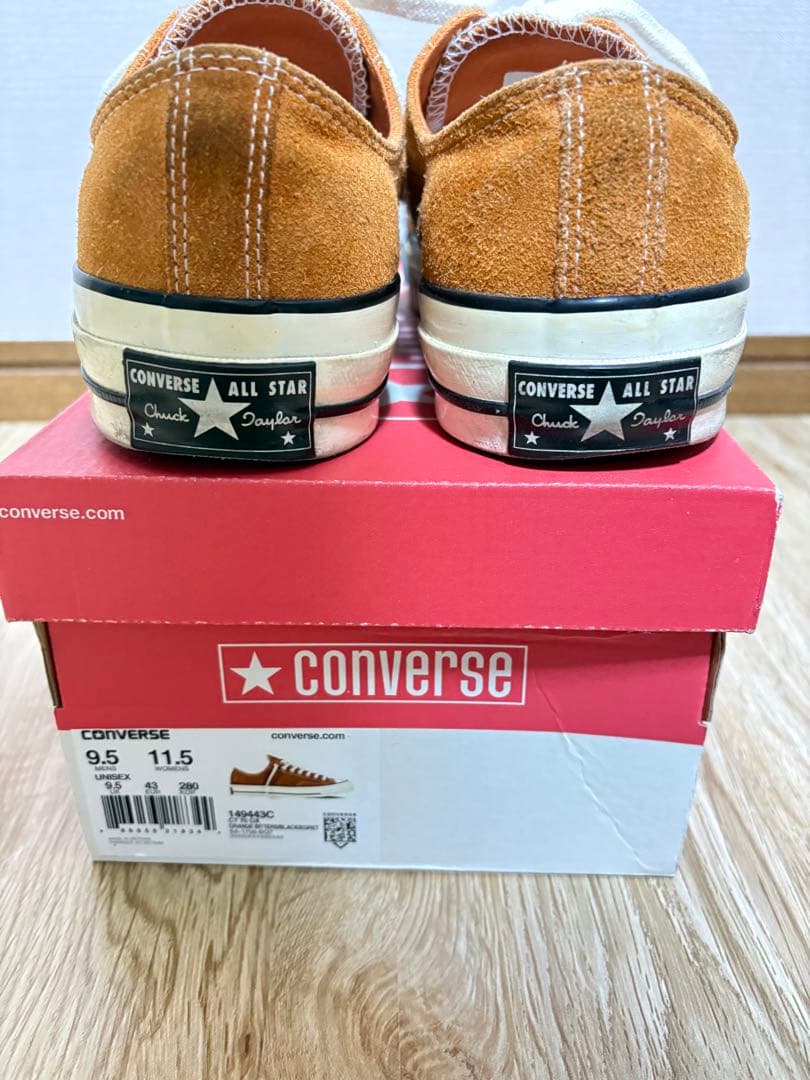 converse ct70 オレンジスウェード