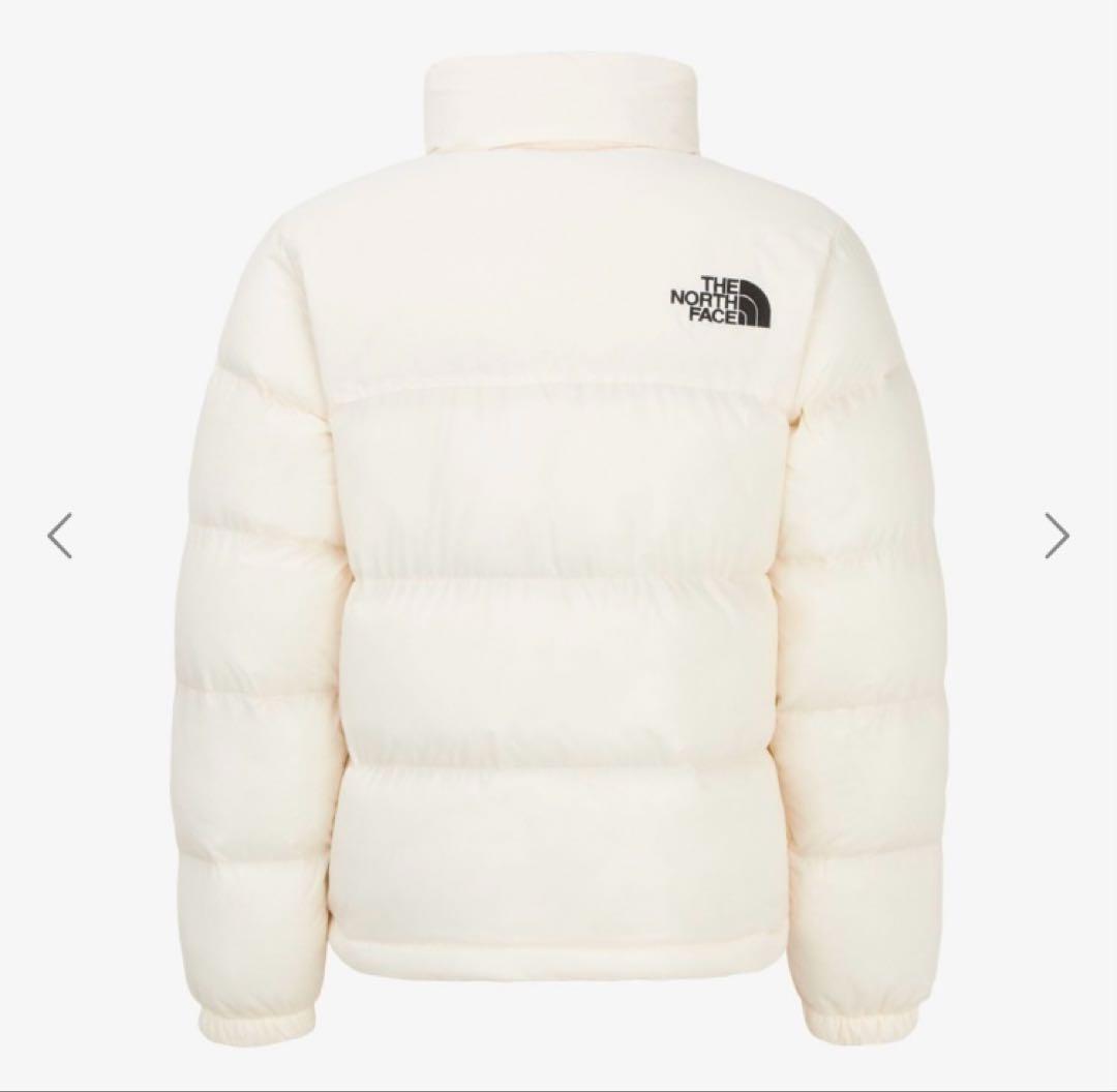 THENORTH FACE 韓国ヌプシL クリーム色 レディースダウンジャケット