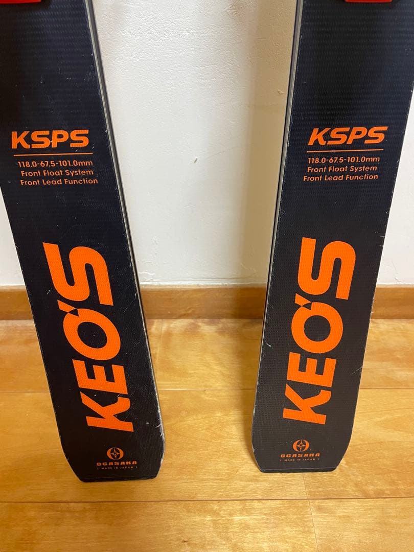 OGASAKA オガサカ スキー板 KS-PS 165cm 黒