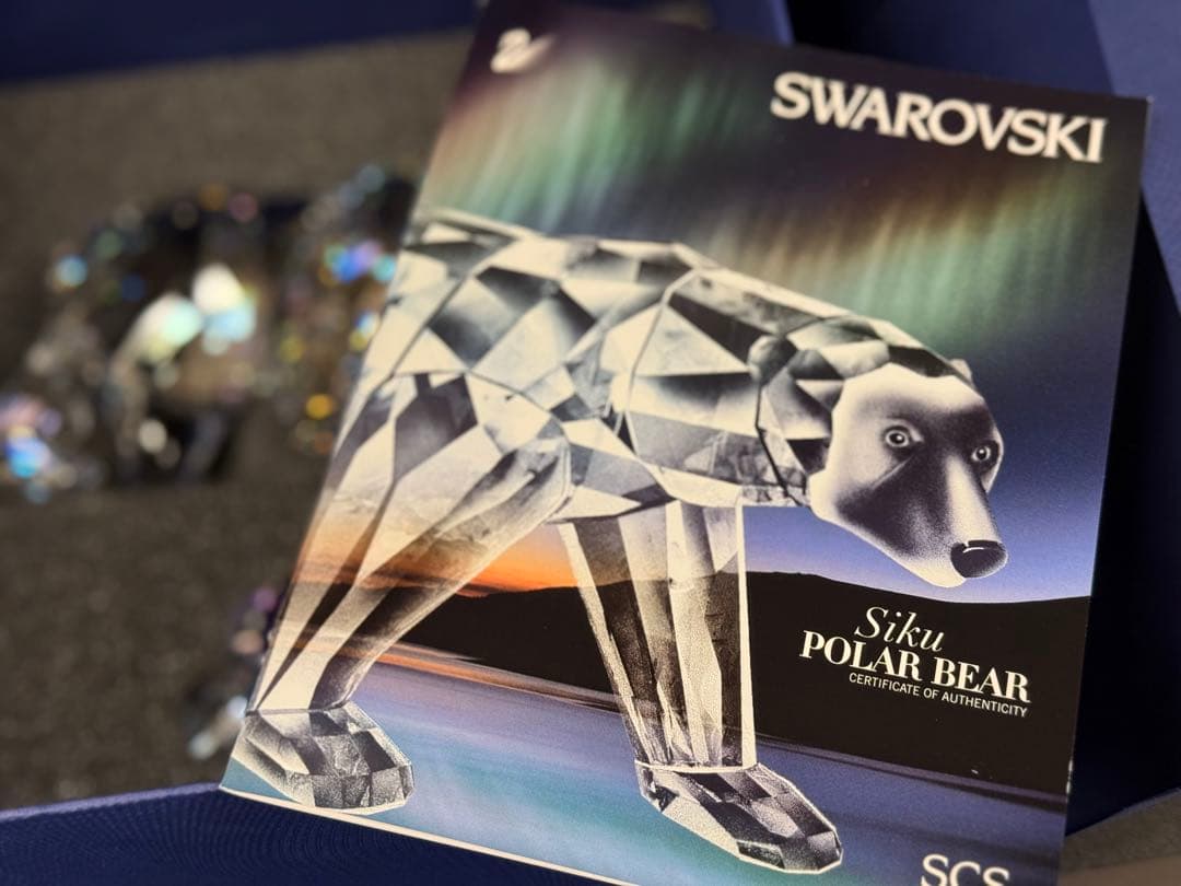 スワロフスキー 2011年 ポーラーベア ムーンライトクリスタル SCS限定