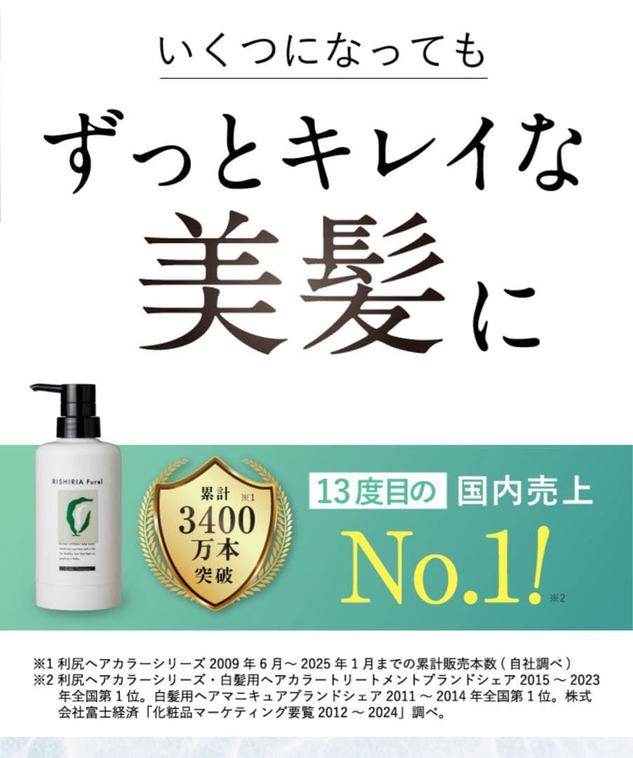 RISHIRIA Furel カラーシャンプー ブラック 240ml