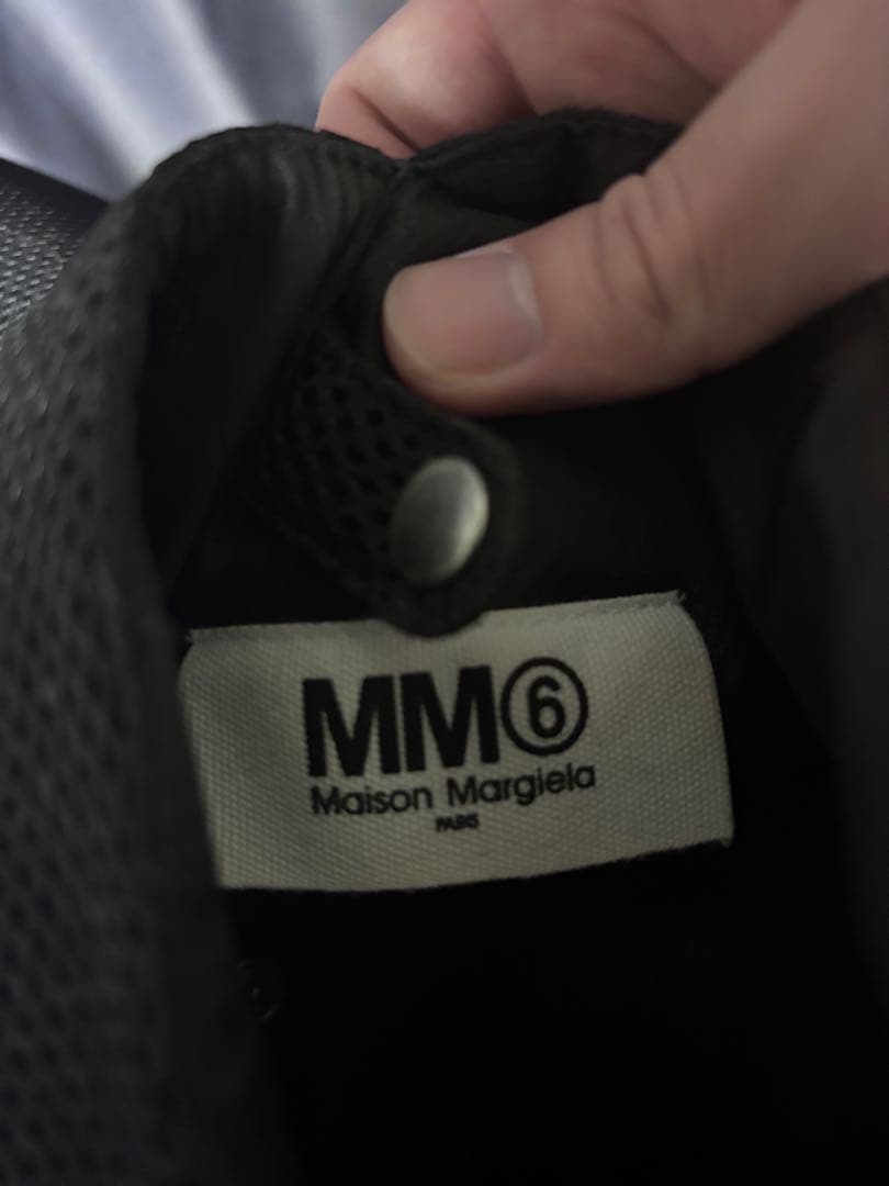 MM6 Maison Margiela メッシュトートバッグ 黒