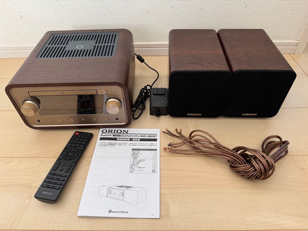 ORION SMC-280BT 真空管付きミニコンポ