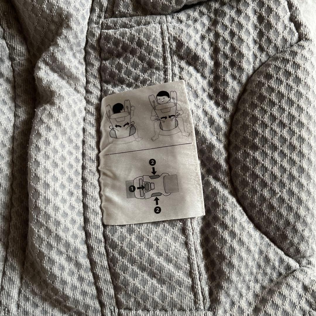 ErgobabyOMNIBreeze抱っこひも グレー 収納ポーチ付き