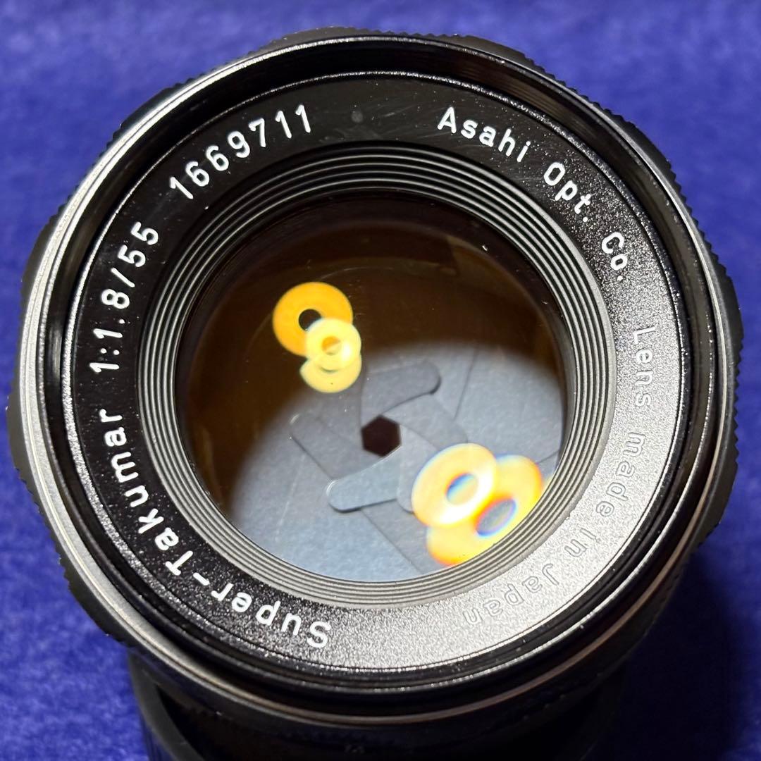 PENTAX Super Takumar 55mm f1.8 後期型 70991