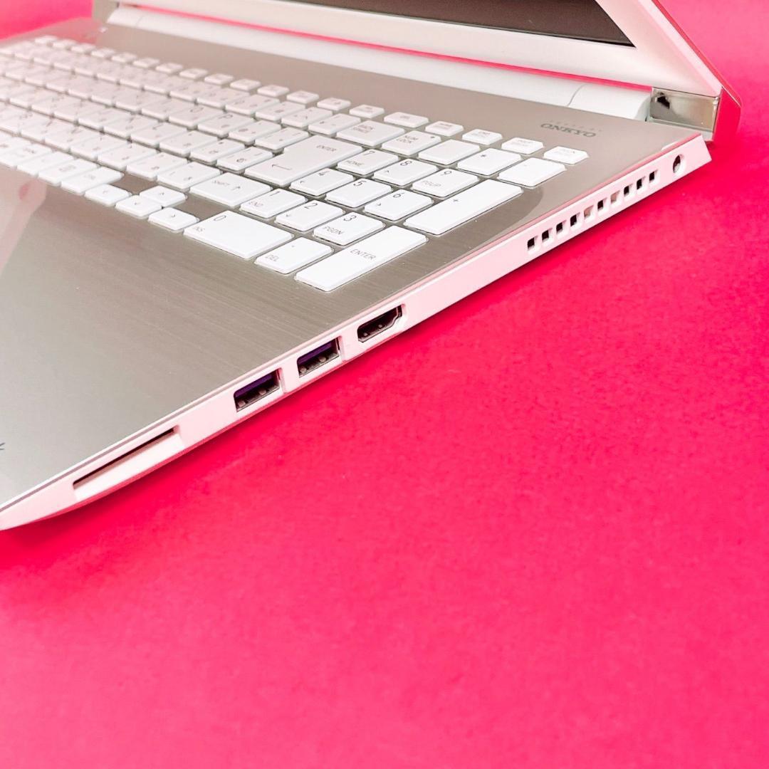 Corei7✨️薄型ノートパソコン✨️ブルーレイ！ゴールドSSD512GBカメラ付き