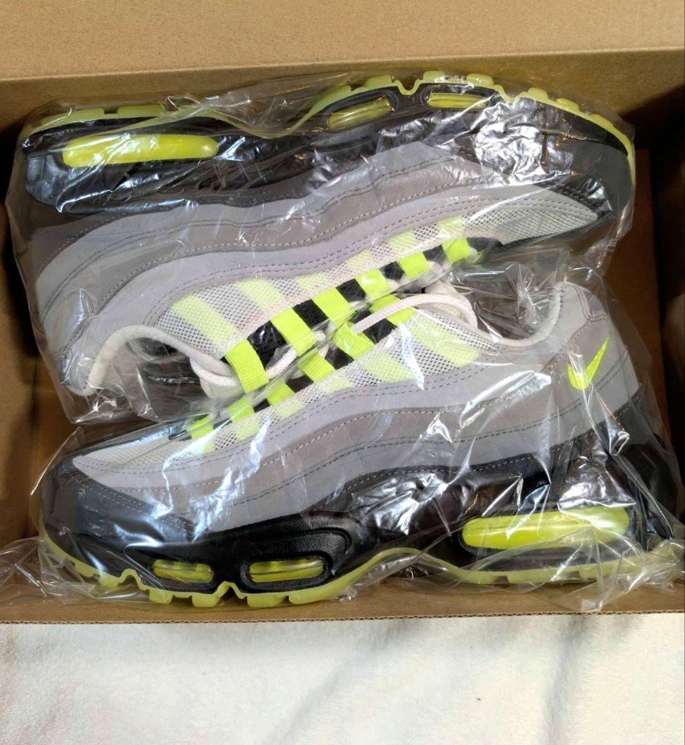 毎日値下げ　着用1回　ナイキID エアマックス95 イエローグラデ　正規品