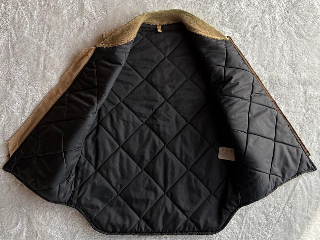 【80's 】【USA製】Carhartt カーハート ダック ベスト 腰ゴムM