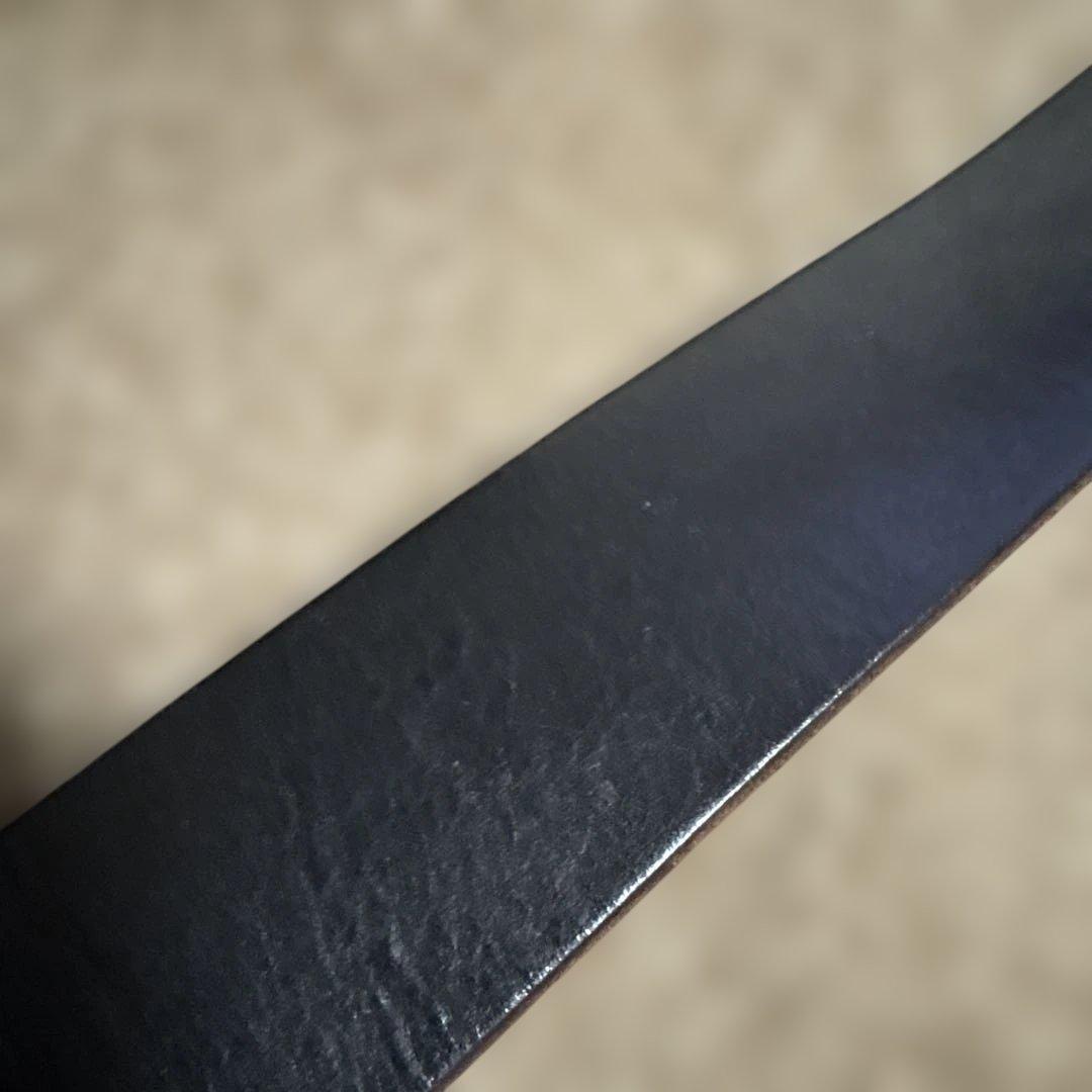 34inch HTC ターコイズ　エンドオンリー　レザースタッズベルト