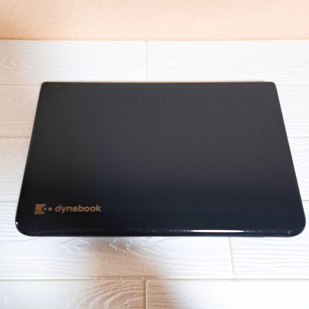 東芝 Dynabook ノートパソコン PC ブラック SSD オフィス