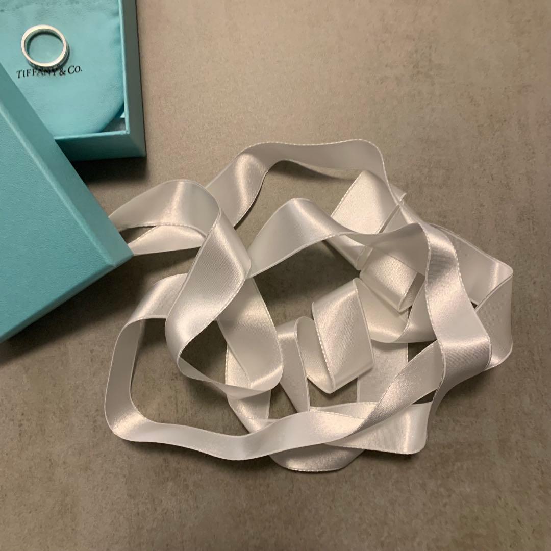 【新品】TIFFANY&CO. ナローリング(8号)