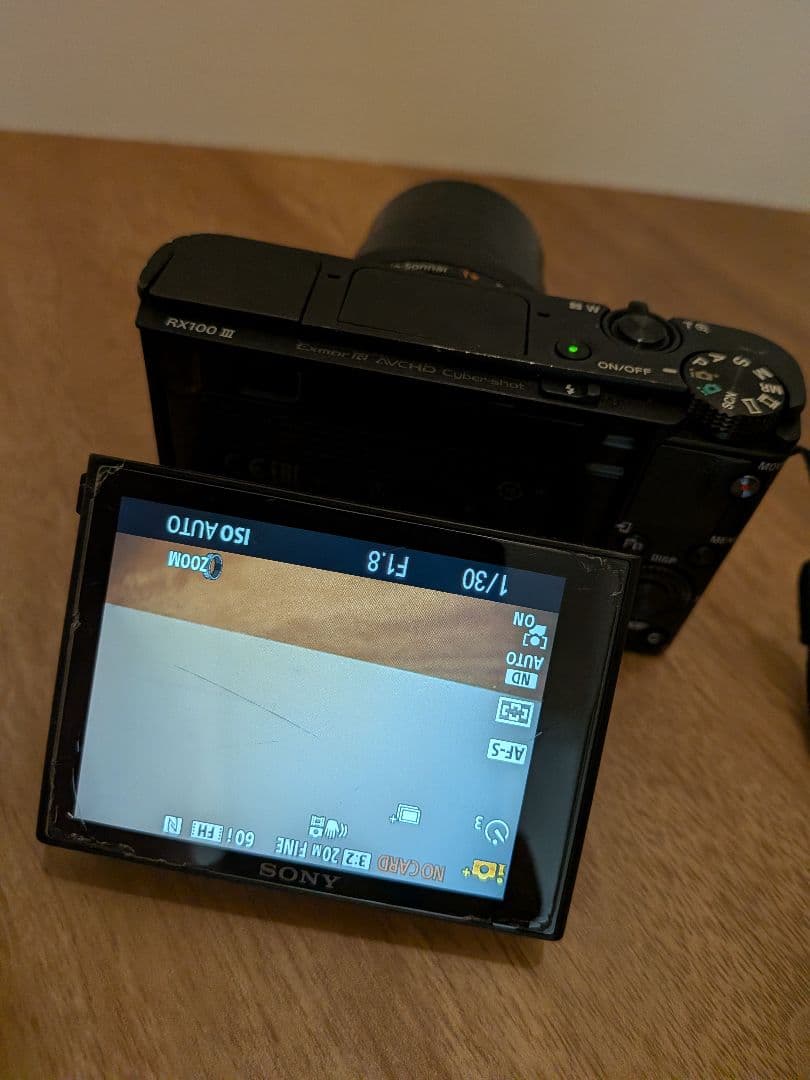 ジャンク品SONY コンパクトデジタルカメラ DSC-RX100M3