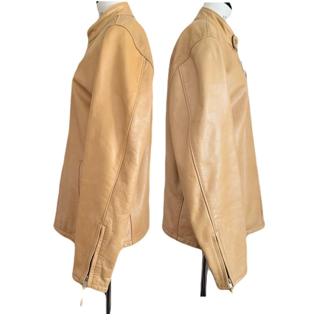 Schott AT877 シングルライダースジャケット 38牛革 USA製