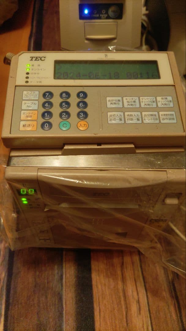 東芝テック QT-10 POSレジ タッチパネル